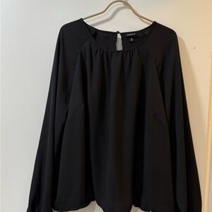 Elegant Black Women's Top